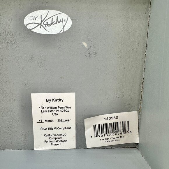 You Are The Peanut To My Butter Wooden Box Sign Primitives By Kathy 8" X 6" - Picture 4 of 7